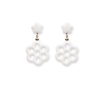 Earrings Rosso Prezioso Woman Sangallo in Silver 21004WAW